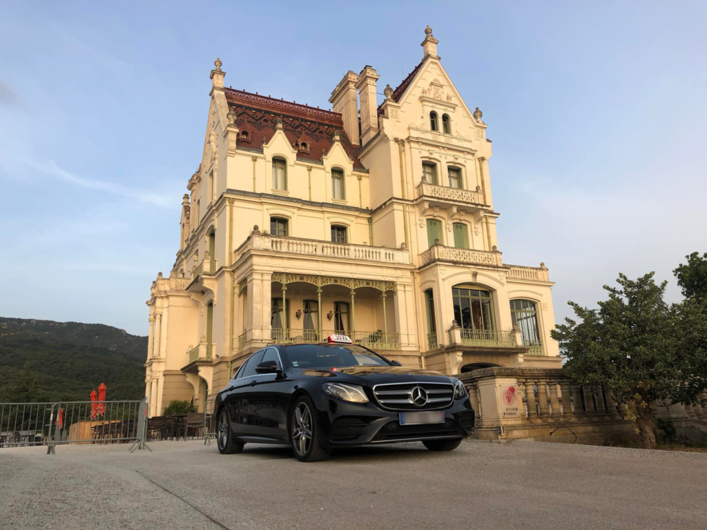 Taxi Dany au château de Valmy à Argeles