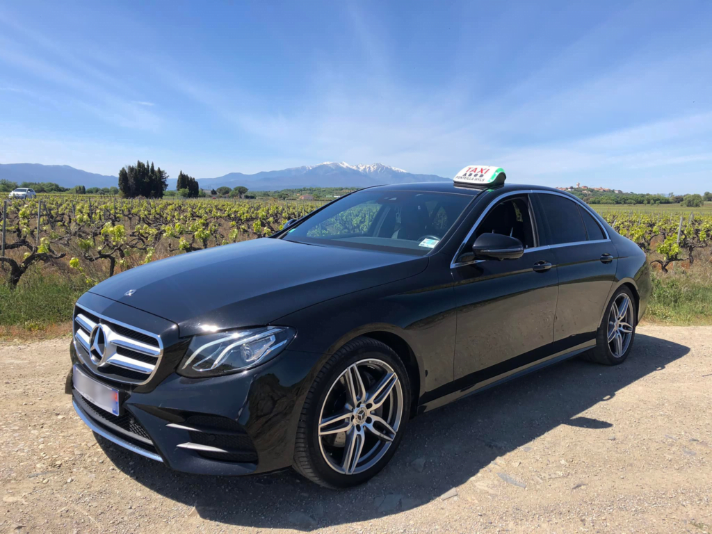 Taxi à côté des Pyrénées